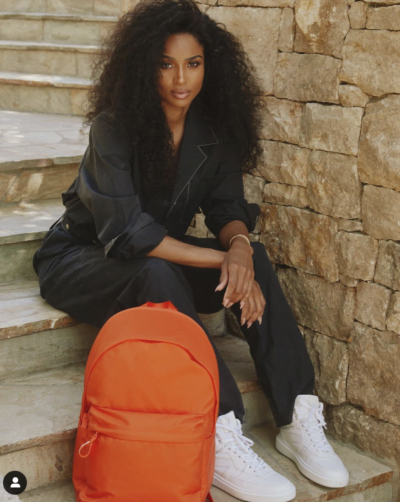 Ciara Launches Antimicrobial Dare to Roam Backpack