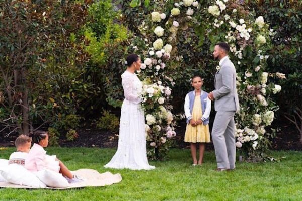 Pics: Steph Curry and Ayesha Curry Backyard Vow Renewal
