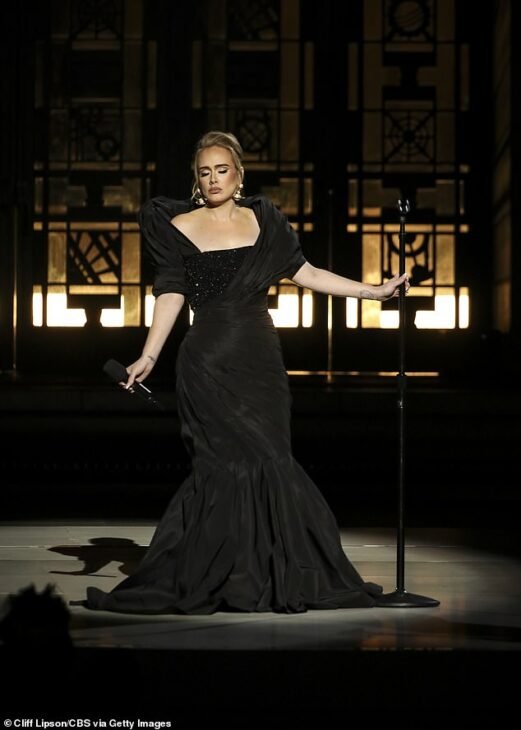 Adele Black Schiaparelli Gown