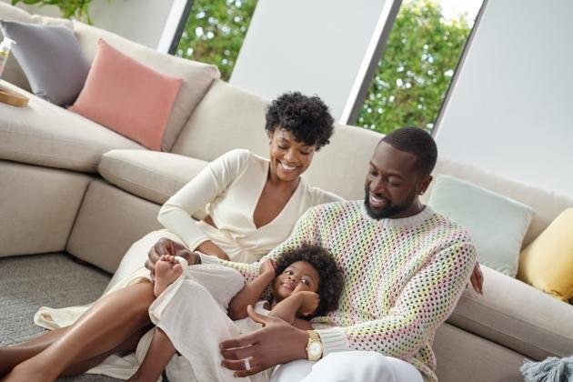 Gabrielle Union and Dwayne Wade Launch PROUDLY Baby Care Line