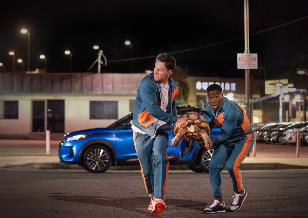 Kevin Hart, Mark Wahlberg and Regina Hall.
