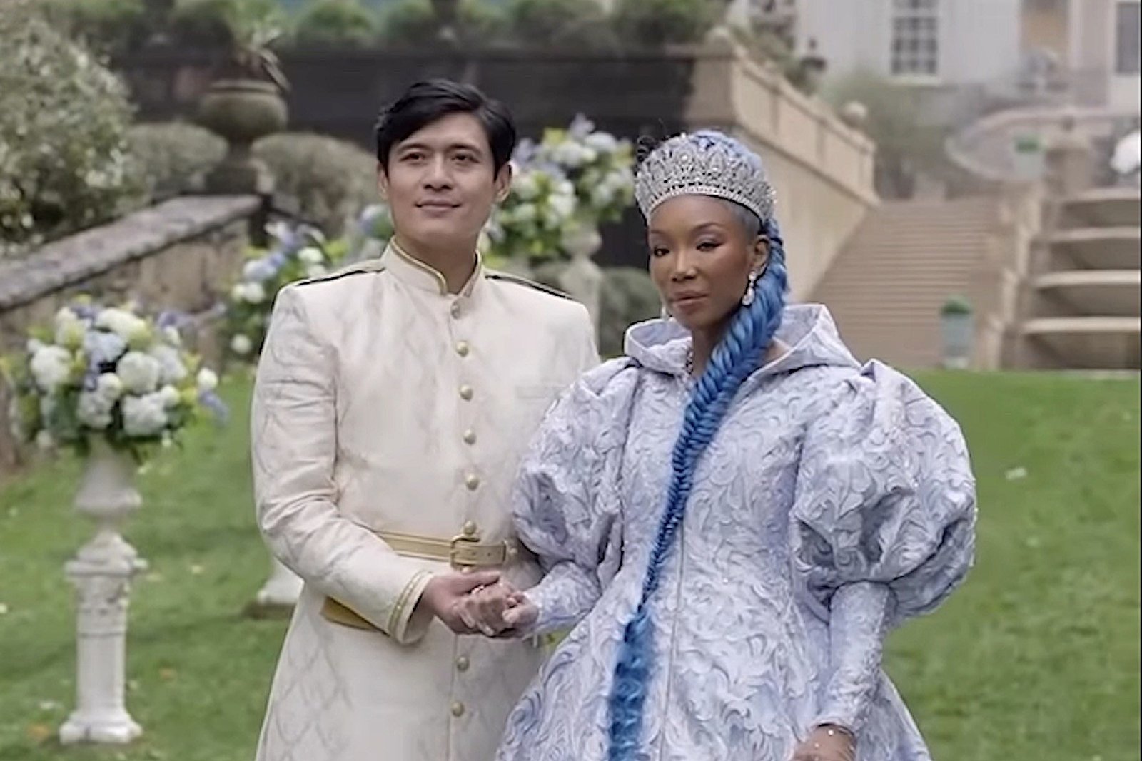 First look Brandy as Cinderella