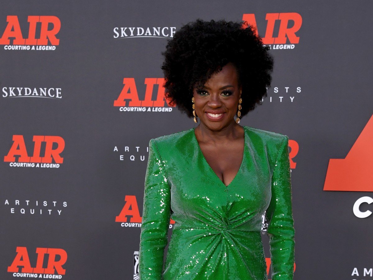 Mrs. Basketball! Viola Davis at the  “AIR” Movie Premiere