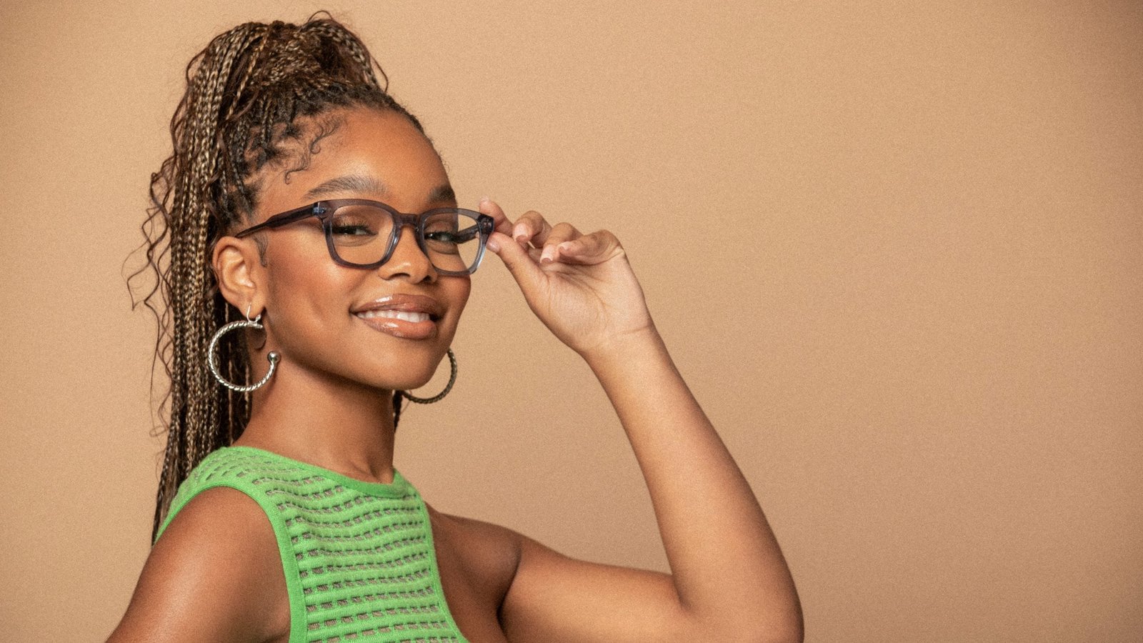Check out Marsai Martin Limited Edition Holiday Glasses Collection