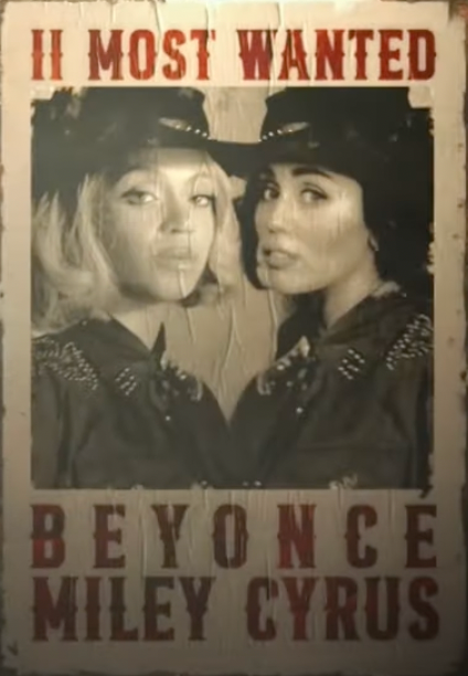 Beyonce and Miley Cyrus