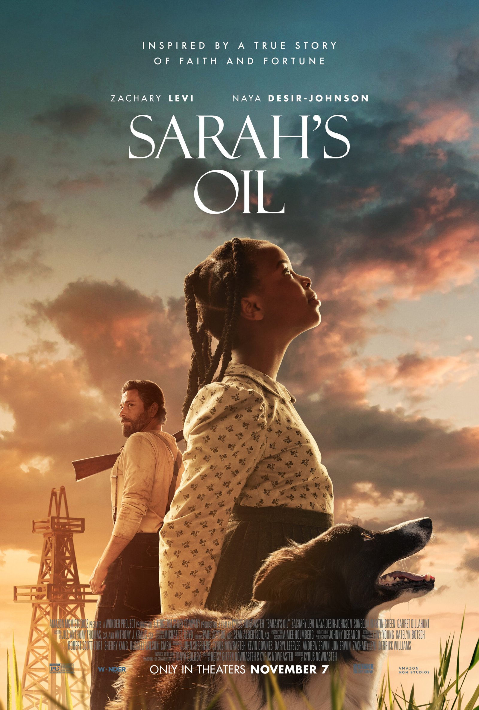 Poster Reveal: Sarah’s Oil One dream. One legacy that changed everything.